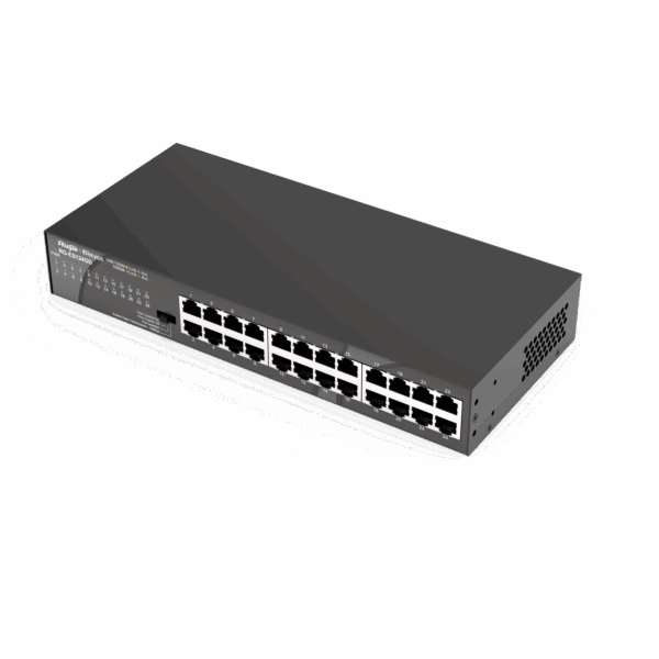 RG-ES124GD, 24-port 10/100/1000Mbps Unmanaged Switch