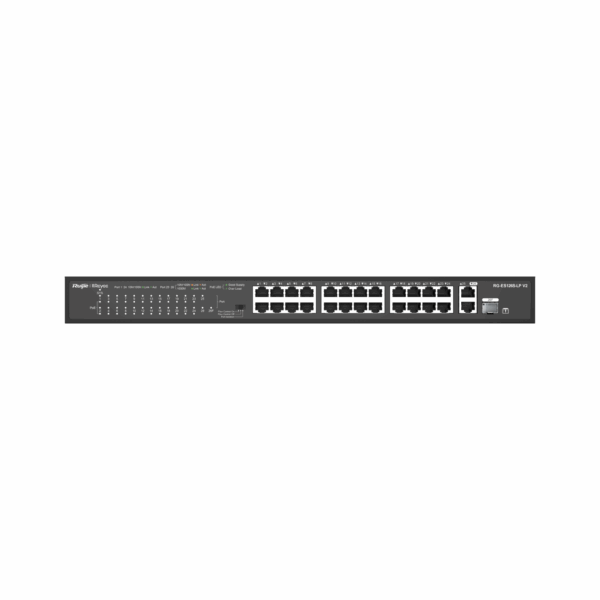 RG-ES126S-LP V2, Commutateur non géré à 24 ports 10/100 Mbps