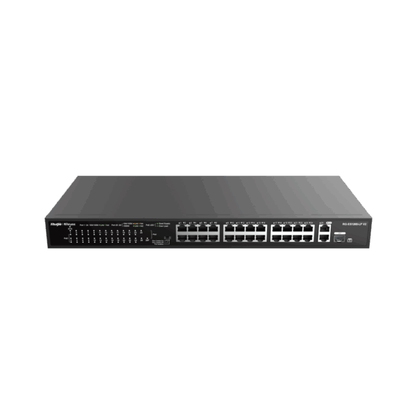 RG-ES126S-LP V2, Commutateur non géré à 24 ports 10/100 Mbps