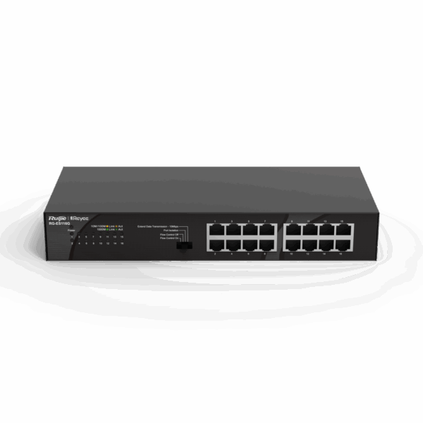 RG-ES116G, 16-port 10/100/1000Mbps Unmanaged Non-PoE Switch