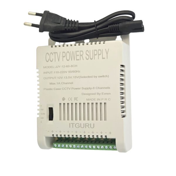 BLOC D’ALIMENTATION EN PLASTIQUE ITGURU 8CH