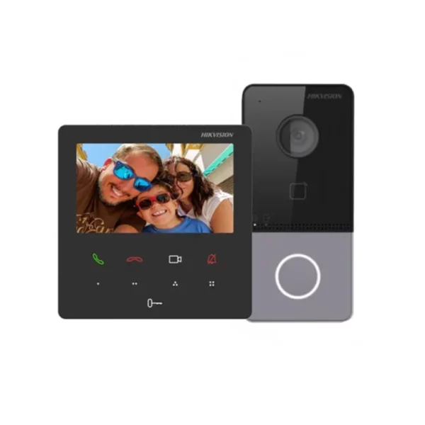 Hikvision IP video intercom kit DS-KIS606-P, 2MP HD camera DS-KIS606-P