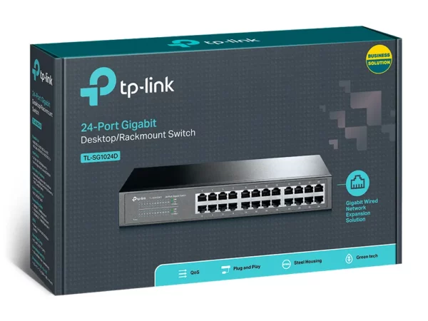 TP-Link Switch rackable/de bureau 24 ports Gigabit