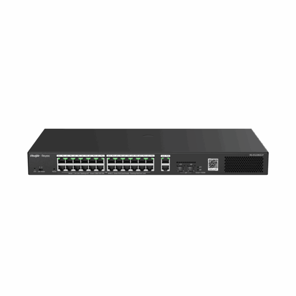 RG-ES228GS-P 28-Port Gigabit Smart Cloud Managed PoE Switch