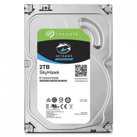 DISQUE DUR INTERNE SEAGATE 2TB SKYHAWK SURVEILLANCE HDD