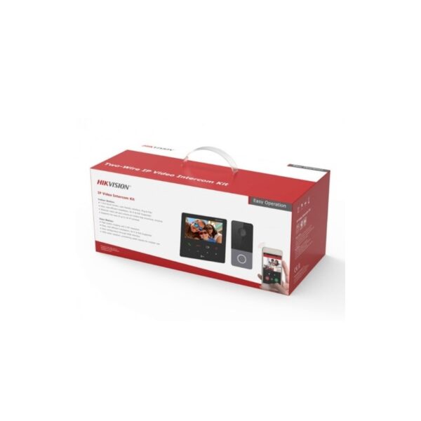 Hikvision IP video intercom kit DS-KIS606-P, 2MP HD camera DS-KIS606-P
