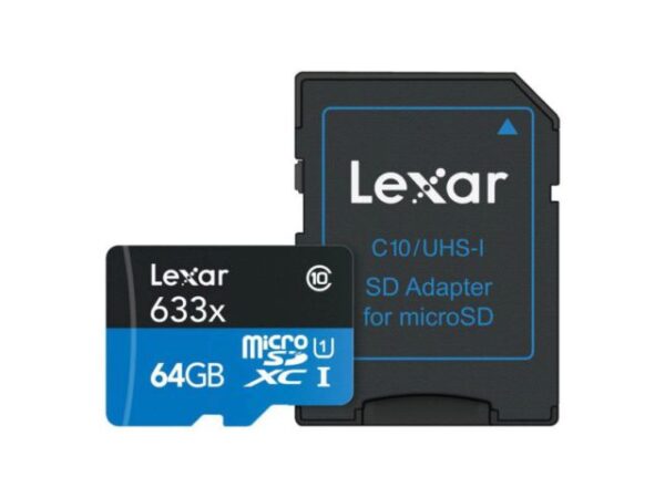 lexar-microsdxc64go-633x-1 Lexar Carte mémoire 64 Go